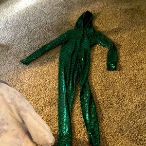 Green Mera Jumpsuit with Hood. Size 2XL. Never worn.